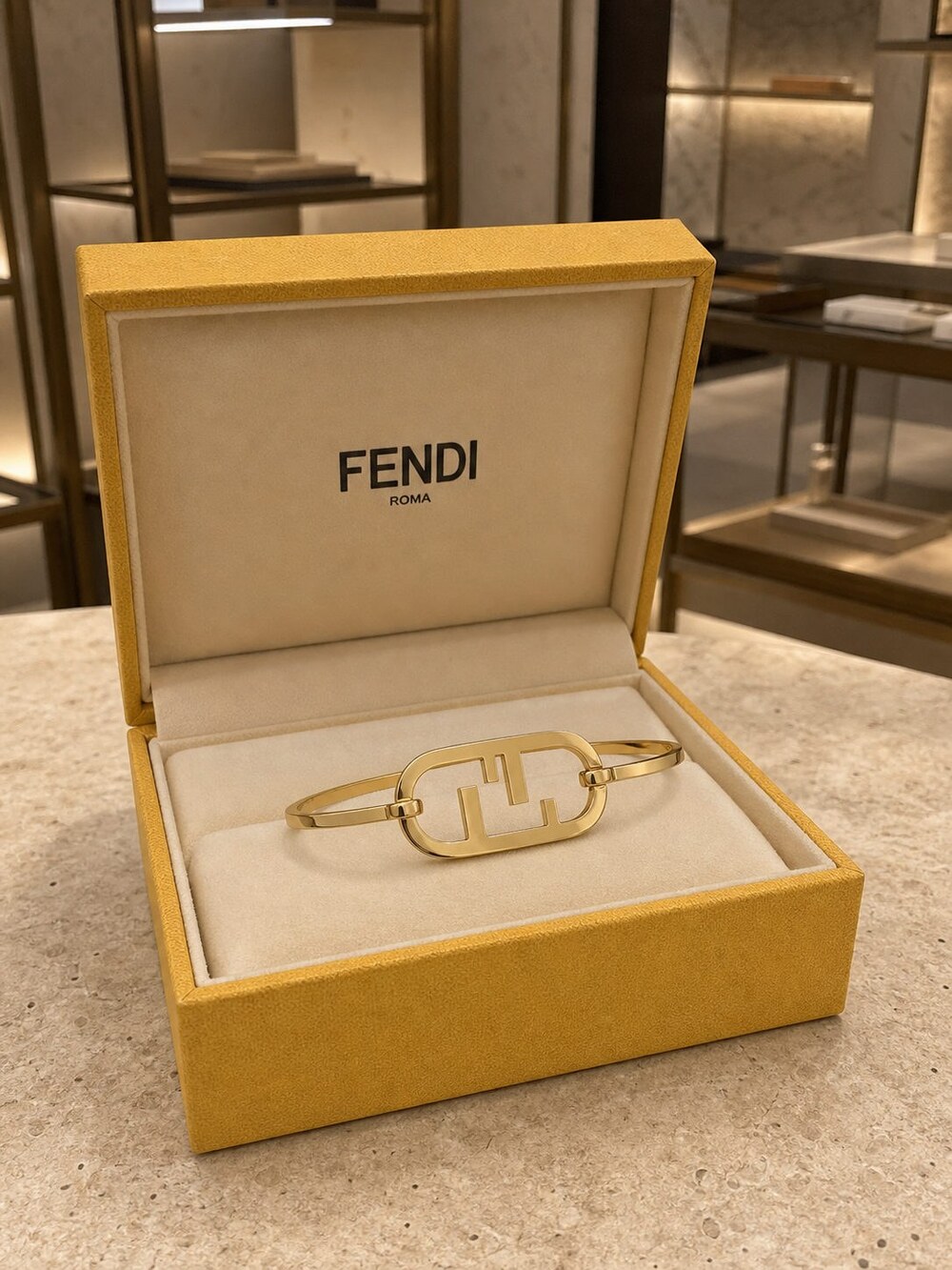 Fendi Modern Designer Bracelet Style 1 | New with Box - Picture 7 of 9